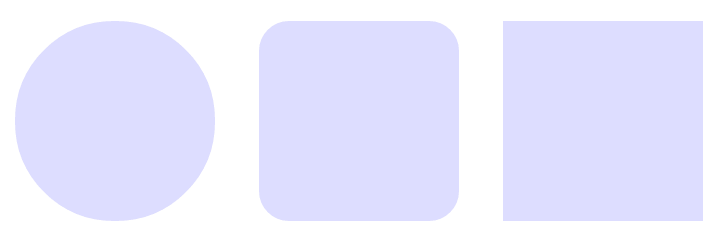 Less CSS - Rounded rectangle